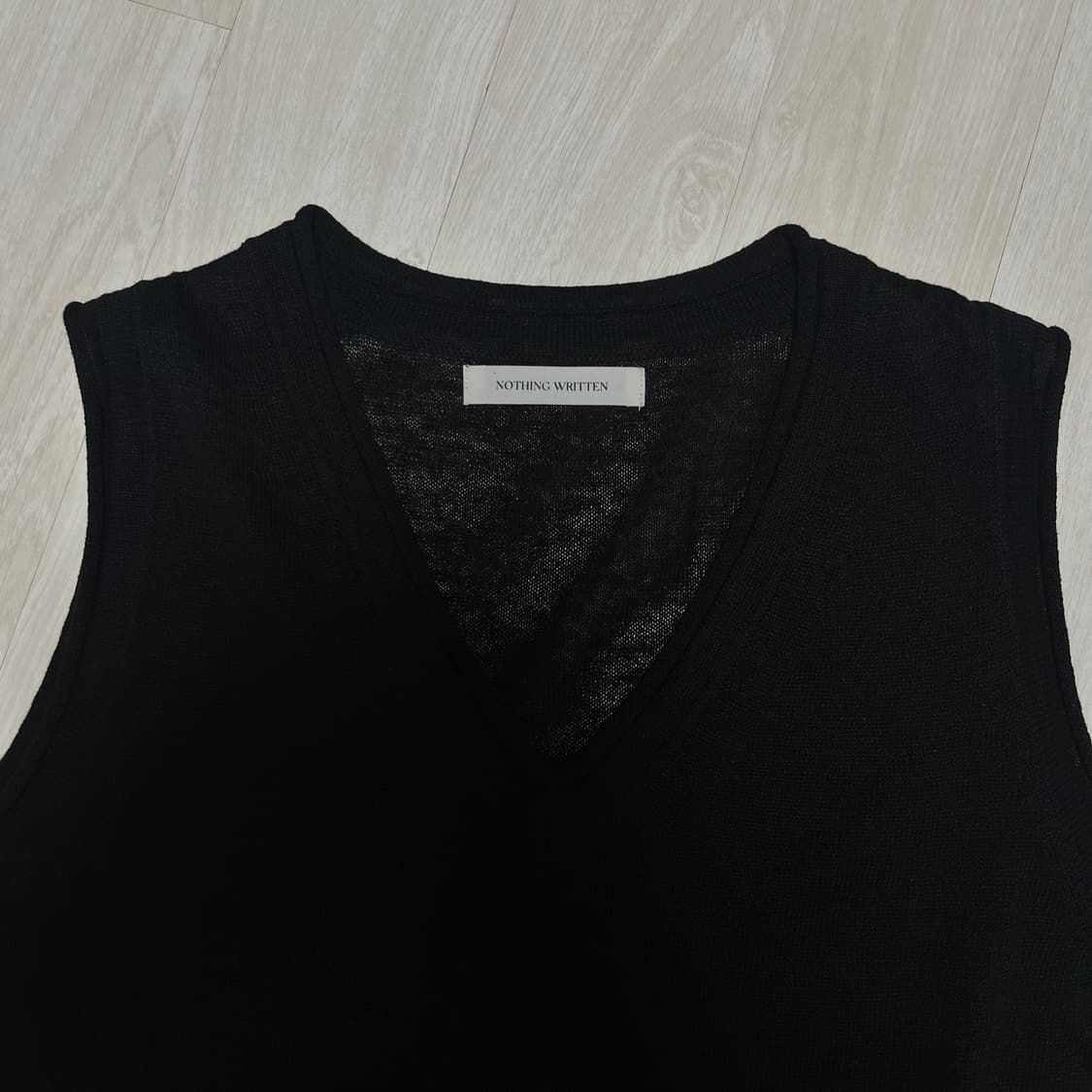 [1회착용] 낫띵리튼 Dore sleeveless knit top 상품이미지7