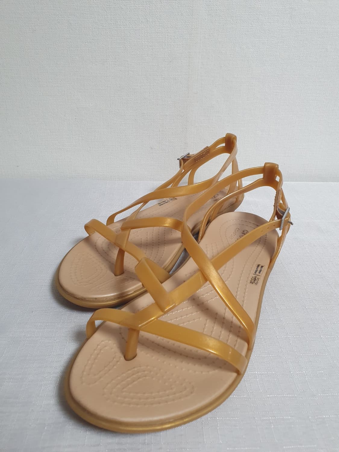 크록스 이자벨라 글래디에이터 샌들 브라운 240mm 상품이미지7