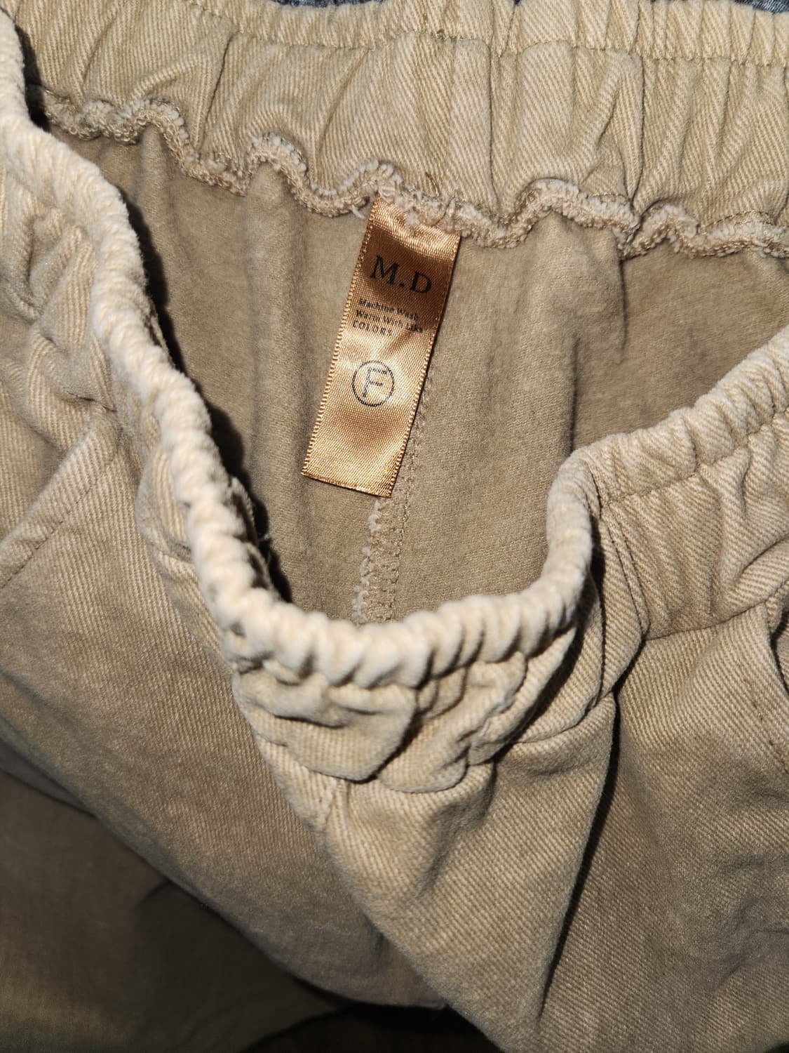 약기모 신축성 있는 밴딩바지 F(32) 상품이미지3