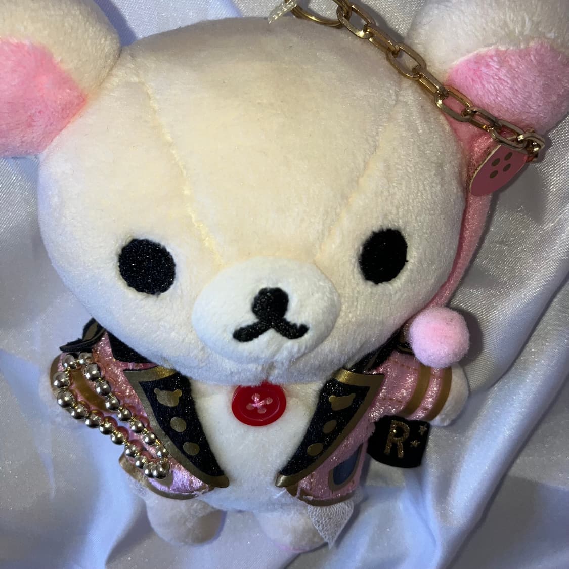 코리락쿠마 딸기 아이돌 매달려 의상 봉제 인형 상품이미지5