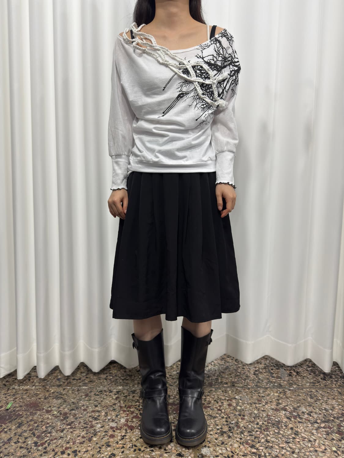 pleats midi skirt 상품이미지3
