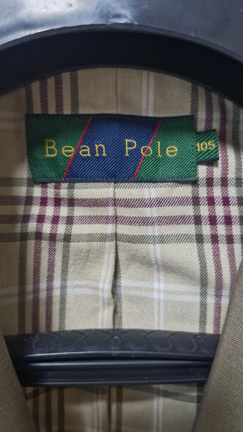 빈폴 카키색 3버튼 코튼 자켓 105 상품이미지3