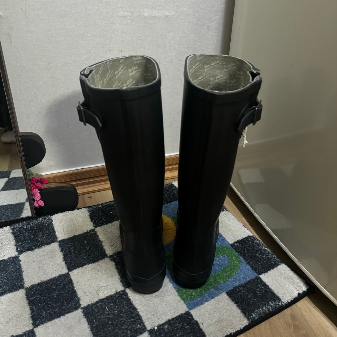 락피쉬 웨더웨어 레인부츠 블랙 색상 235mm 상품이미지2