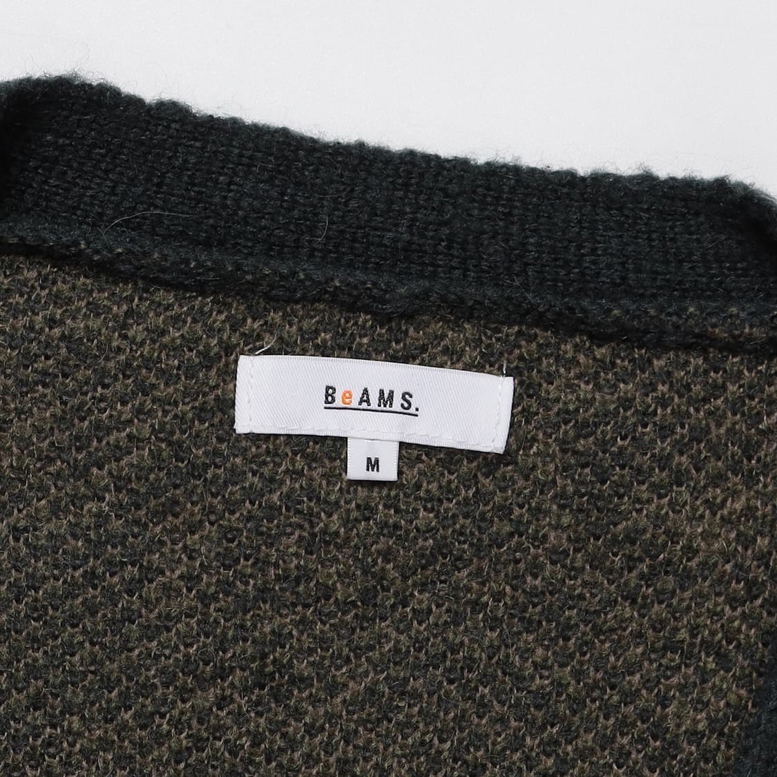 Beams 모헤어 혼방 보테니컬 가디건   상품이미지8