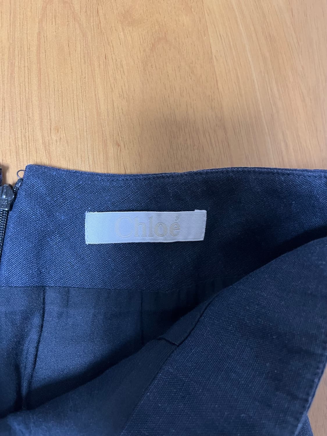 Chloe 끌로에 네이비 튤립 스커트_26인치 상품이미지3