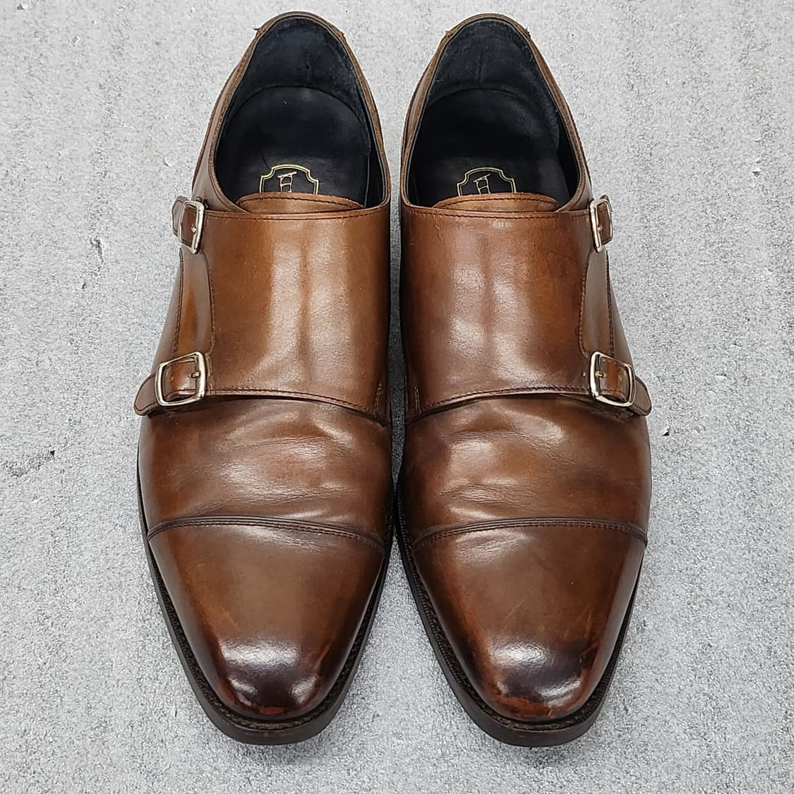 상태좋은 금강 헤리티지 리갈 남성 더블 몽크 스트랩 구두 상품이미지1