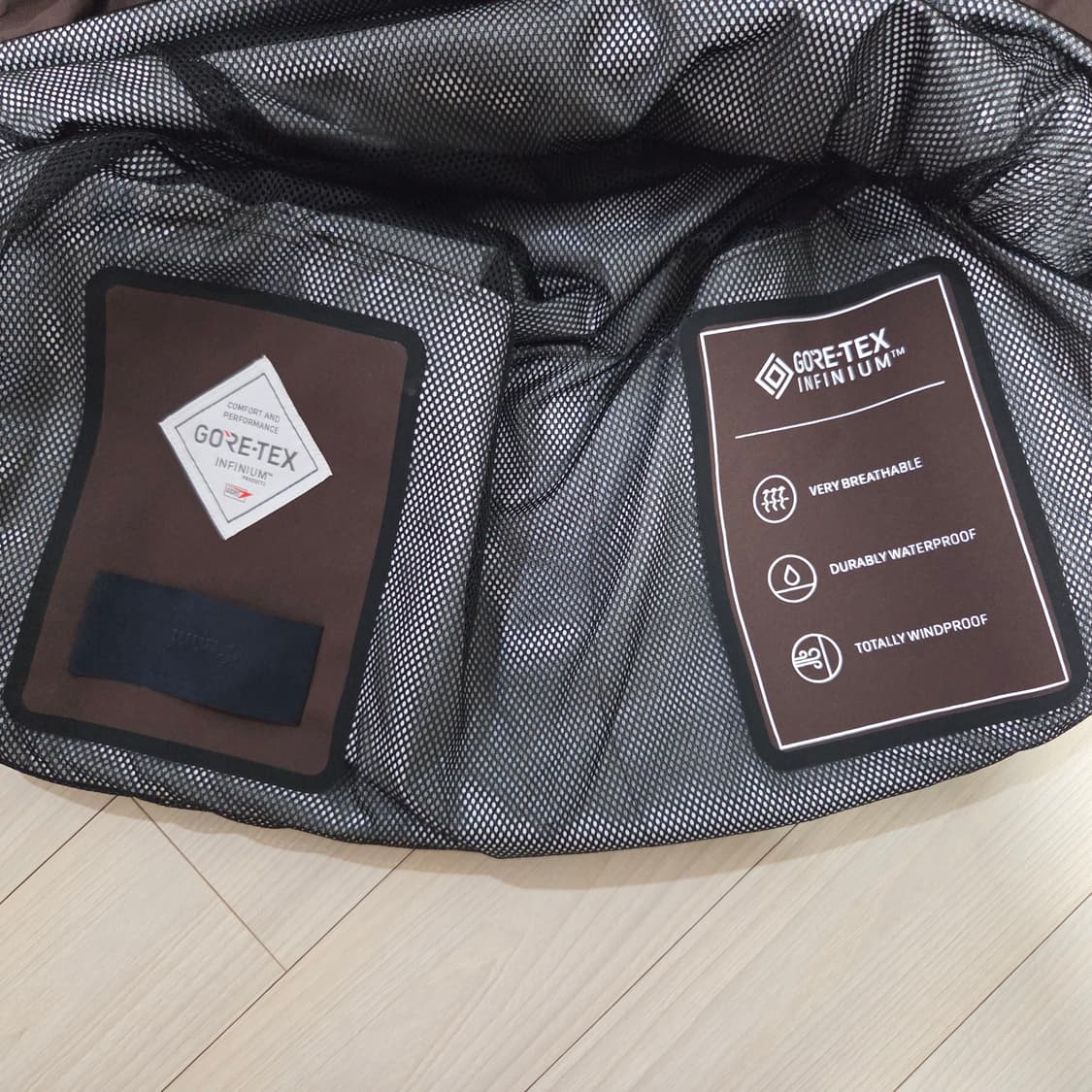 준지 고어텍스 인피니움 이중 아노락 바람막이 상품이미지10