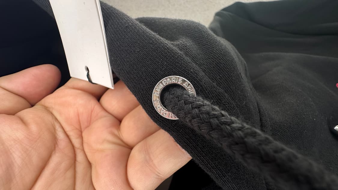 (새상품)아미 스몰 하트 로고 후드티 XL 상품이미지4