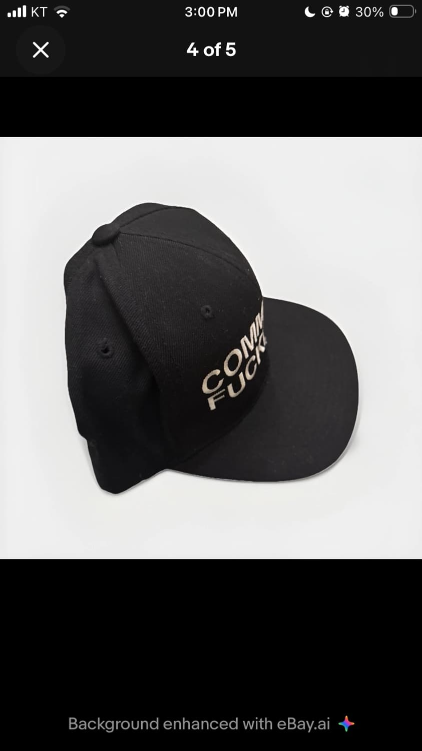 Comme des fuck down 스냅백 상품이미지2