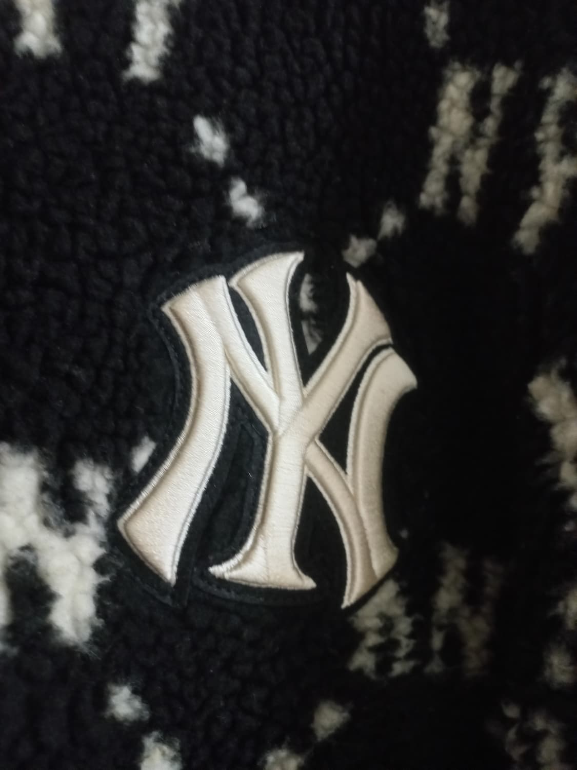 MLB 모노그램 덤블 후리스 S 상품이미지4