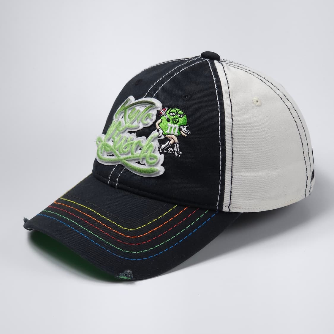 체이스어센틱 조 깁스 레이싱 카일 부시 M&M's 스폰서 나스카 모자 상품이미지2