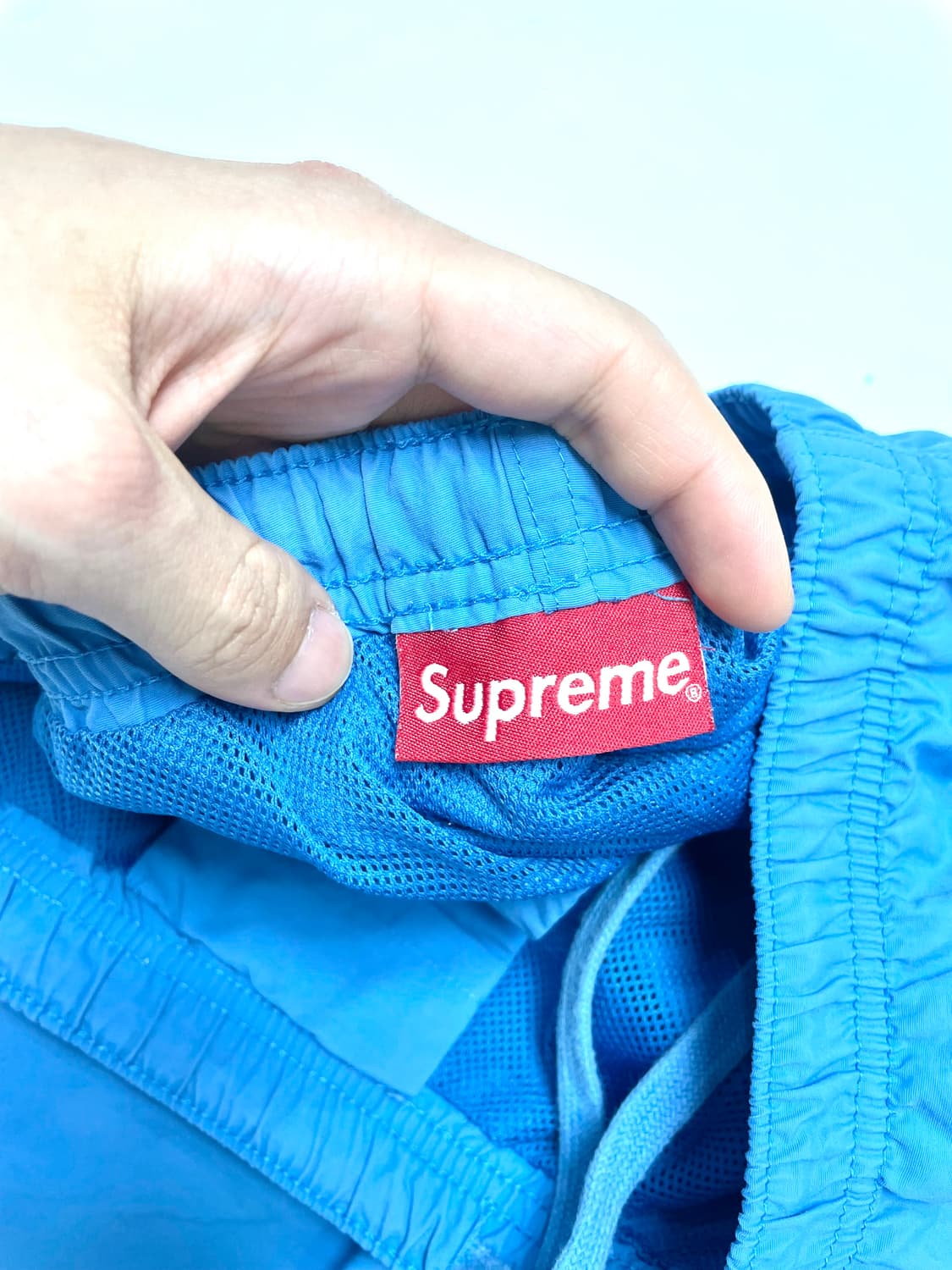 [M]슈프림 트랙팬츠 블루 상품이미지4