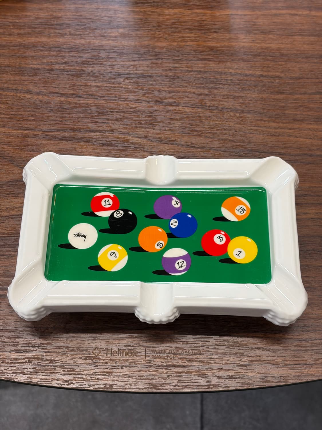 스투시 빌리아드 애쉬트레이 화이트 상품이미지1