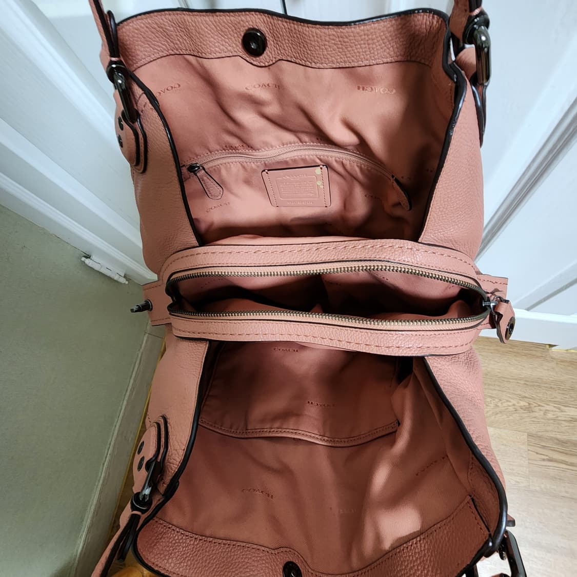 상태굿) 코치 핑크 호보,숄더백 상품이미지5