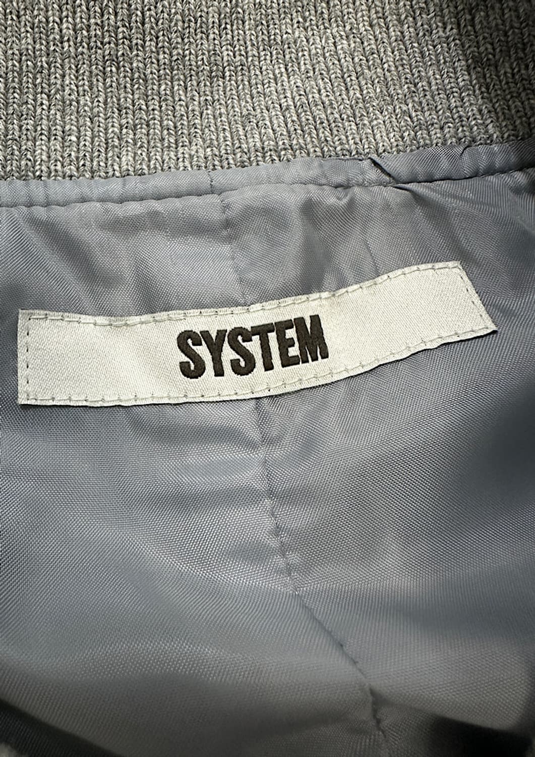 시스템 바시티 자켓  상품이미지2