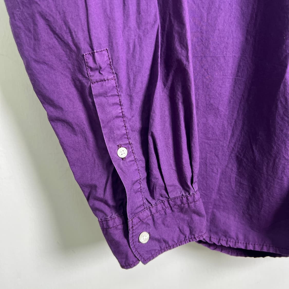 아크네 스튜디오 퍼플 컬러 버튼 다운 셔츠 48 상품이미지7