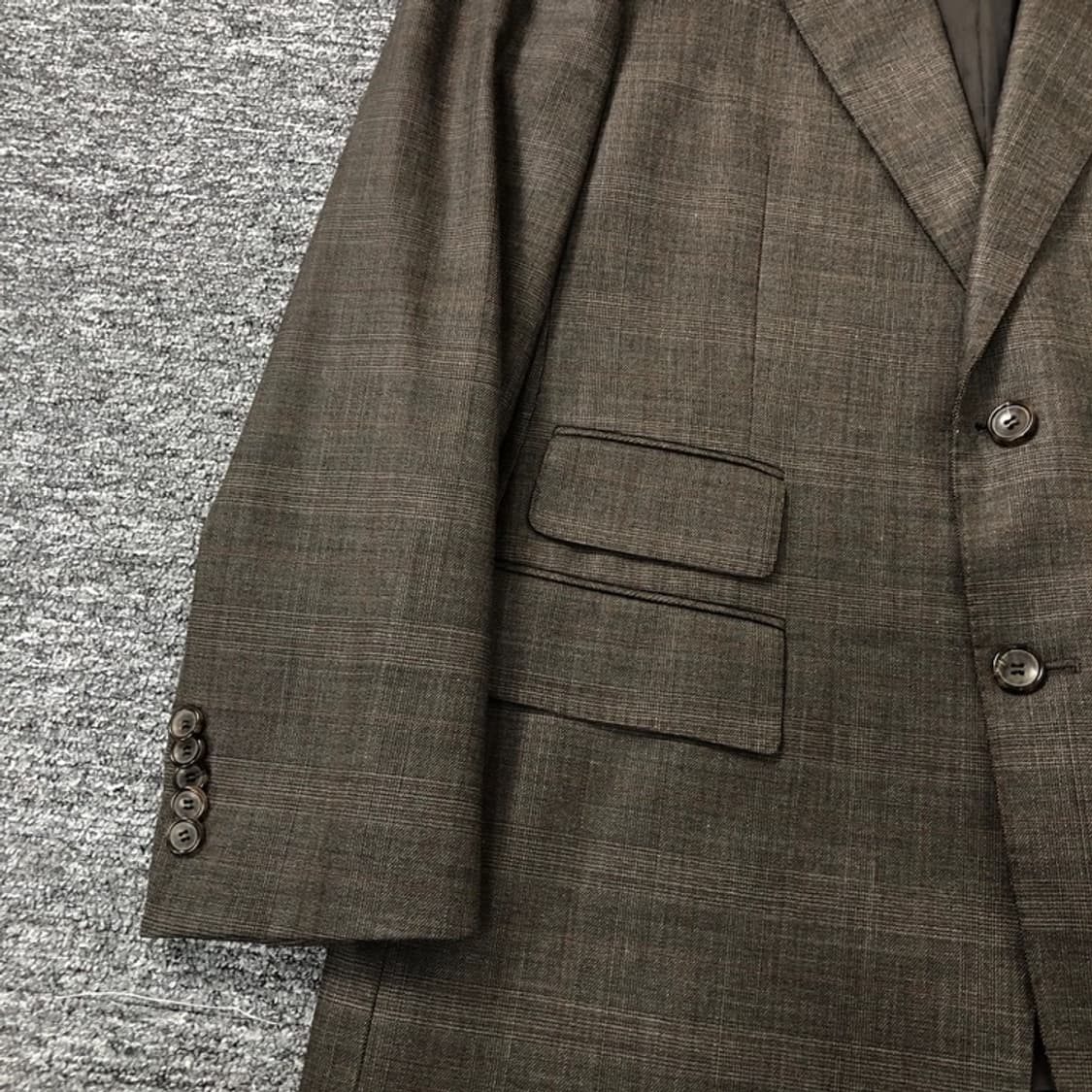 솔리드옴므 정품 블레이저 자켓 브라운 상품이미지6