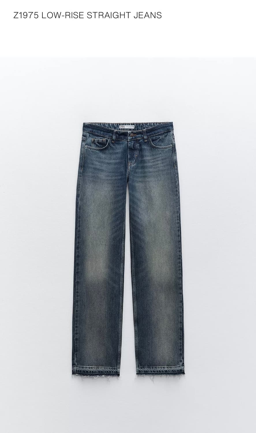 Zara z1975 스트레이트 진 상품이미지1
