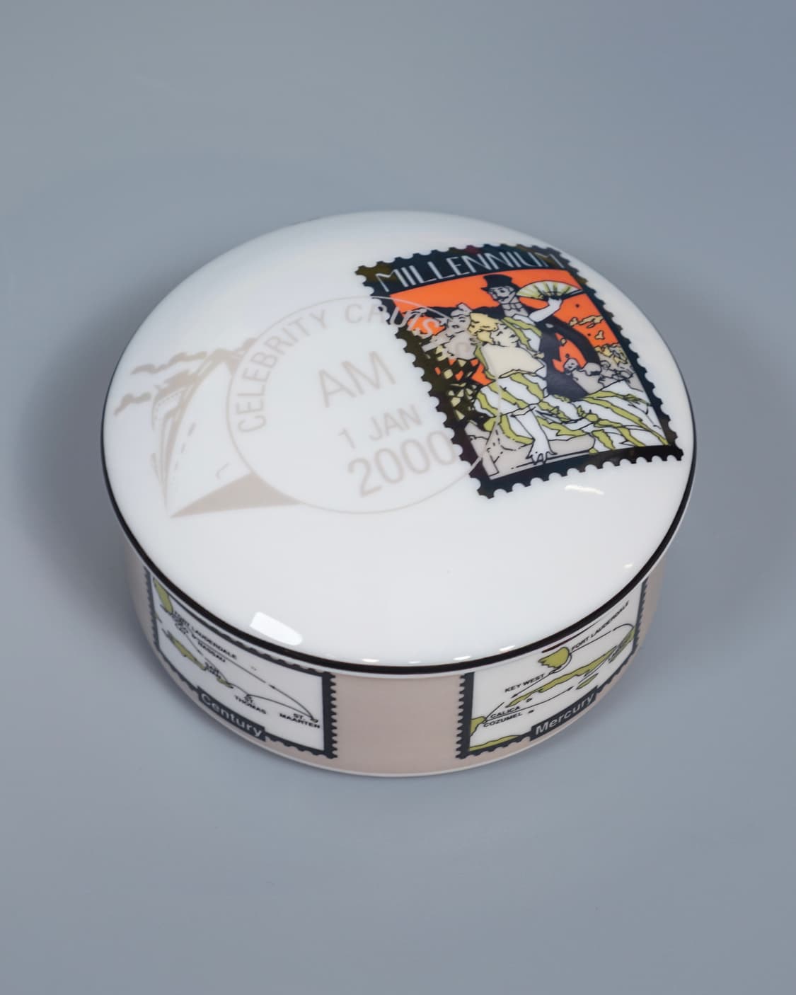 티파니 앤코 1999s 밀레니엄 도자기 장식함 상품이미지3