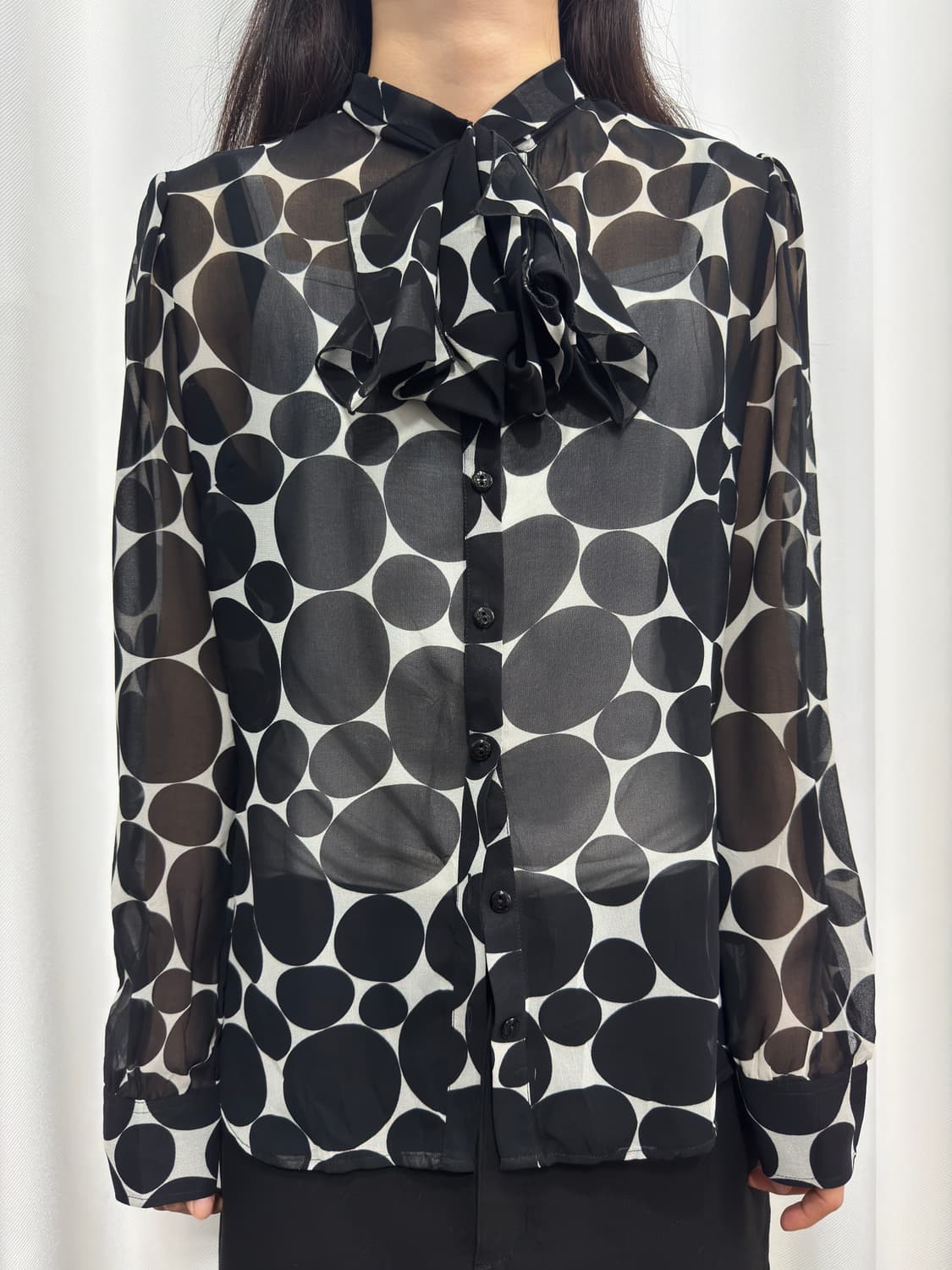 nara camicie dot blouse  상품이미지1