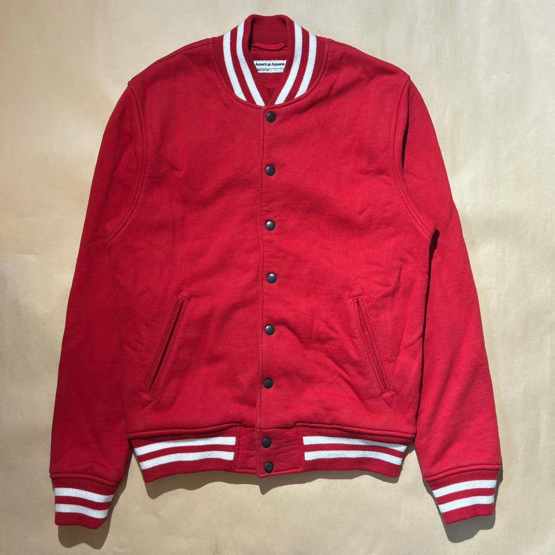 *헤비 테리 베이스볼 자켓 상품이미지1