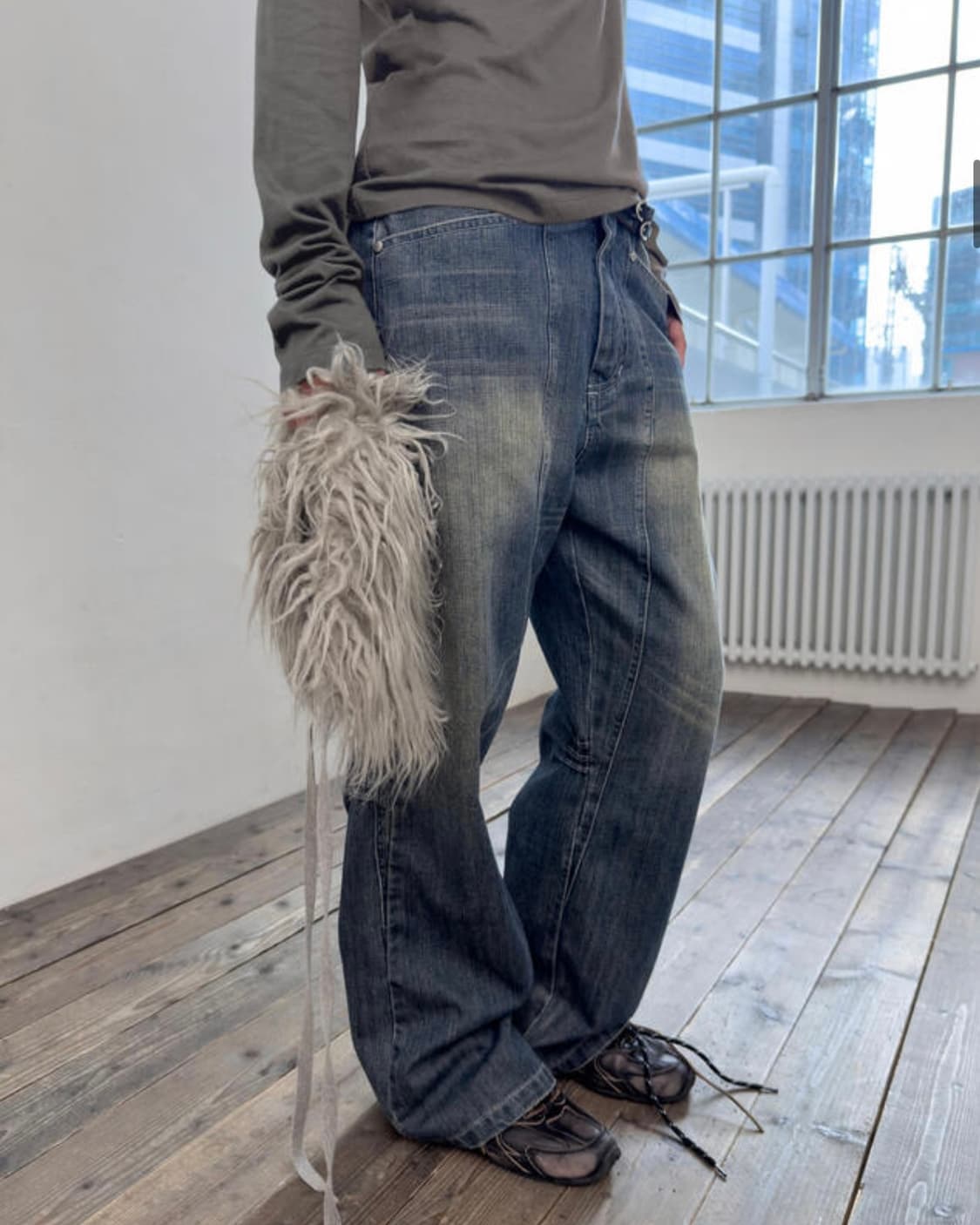 포르테나 데님 미시착 새상품 S사이즈 상품이미지5