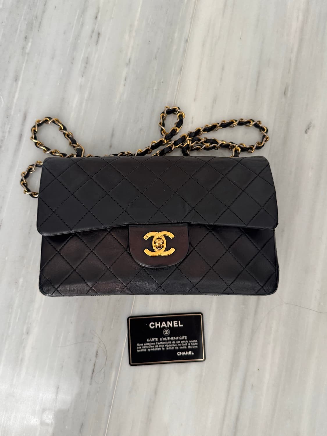 샤넬 클래식 플랩 스몰 빈티지 블랙 상품이미지2