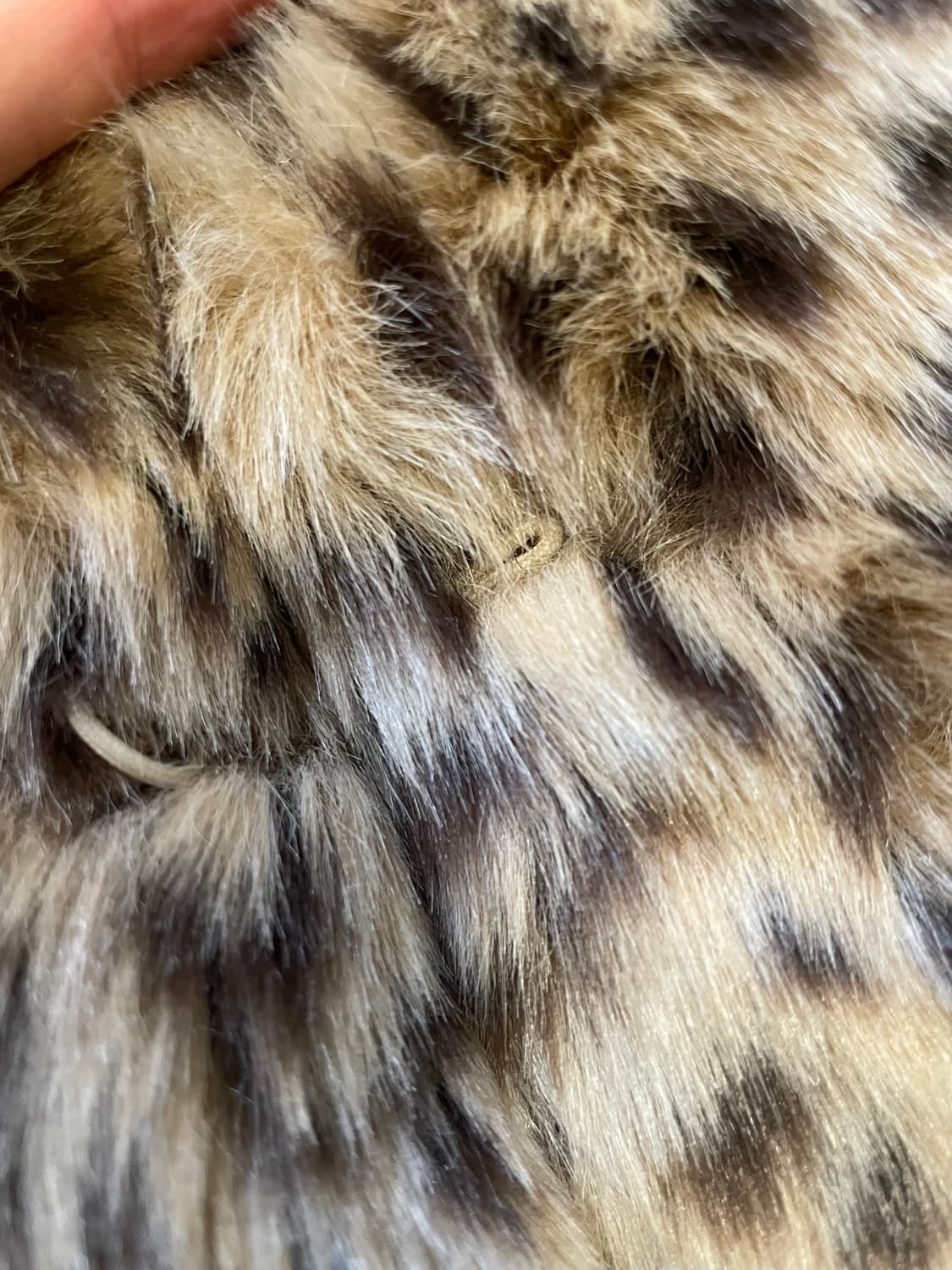 레오파드 퍼 자켓 코트 상품이미지3