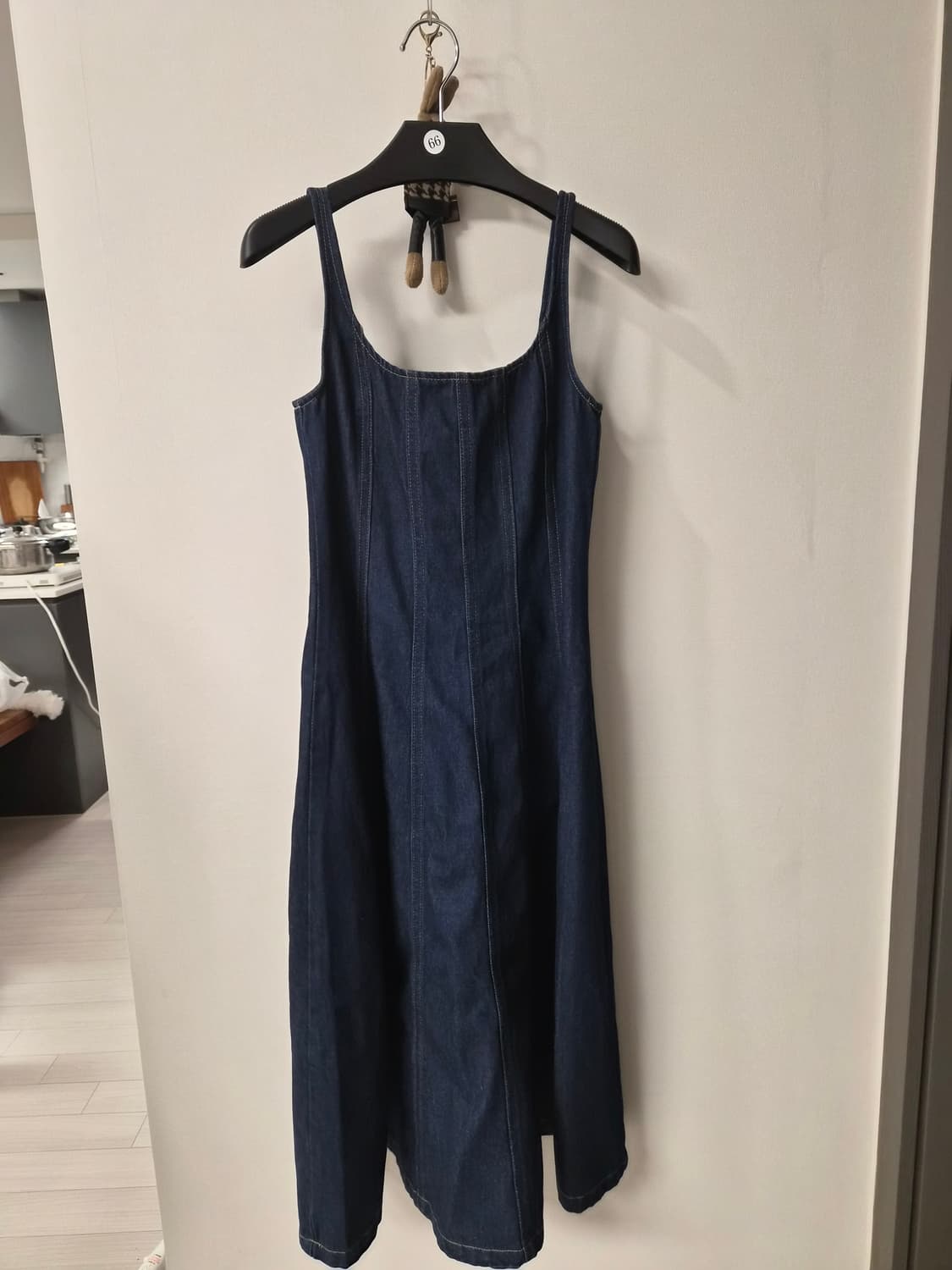 H&M 코르셋 라인 데님 미디 원피스 (EUR 34) 상품이미지3