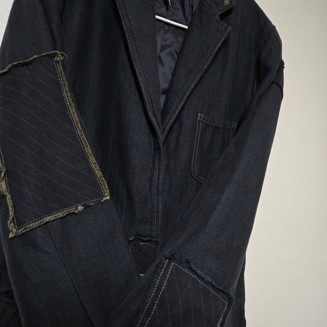 아르마니 진스 패치워크 자켓 / 여성 자켓 여자 자켓  상품이미지3