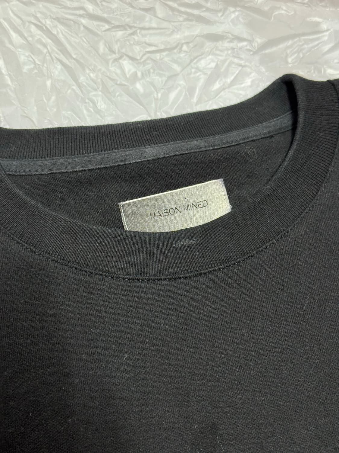 maison mined 메종미네드 펑크 스톰 프린팅 반팔 상품이미지4