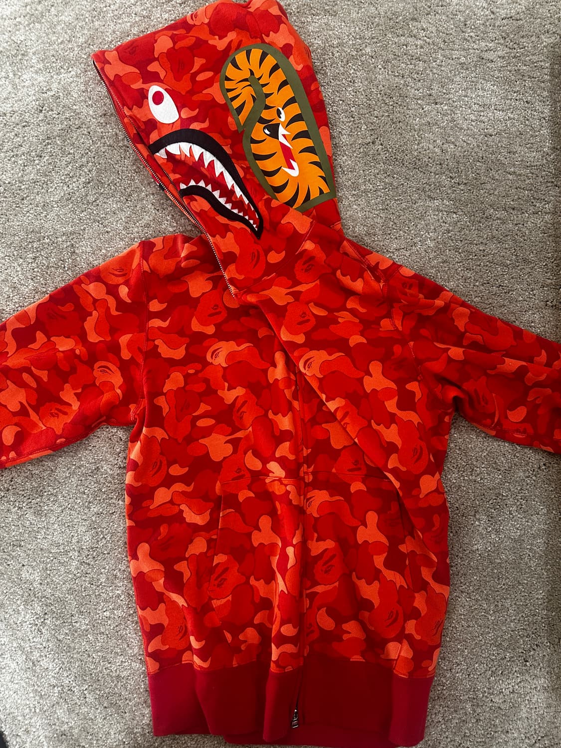 베이프 후드집업 상품이미지2