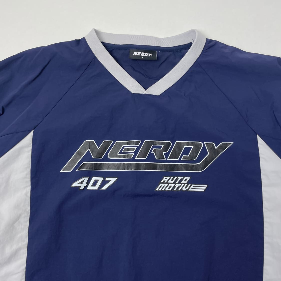 [택포] 널디 사이드 스트링 아노락 바람막이 L 상품이미지3