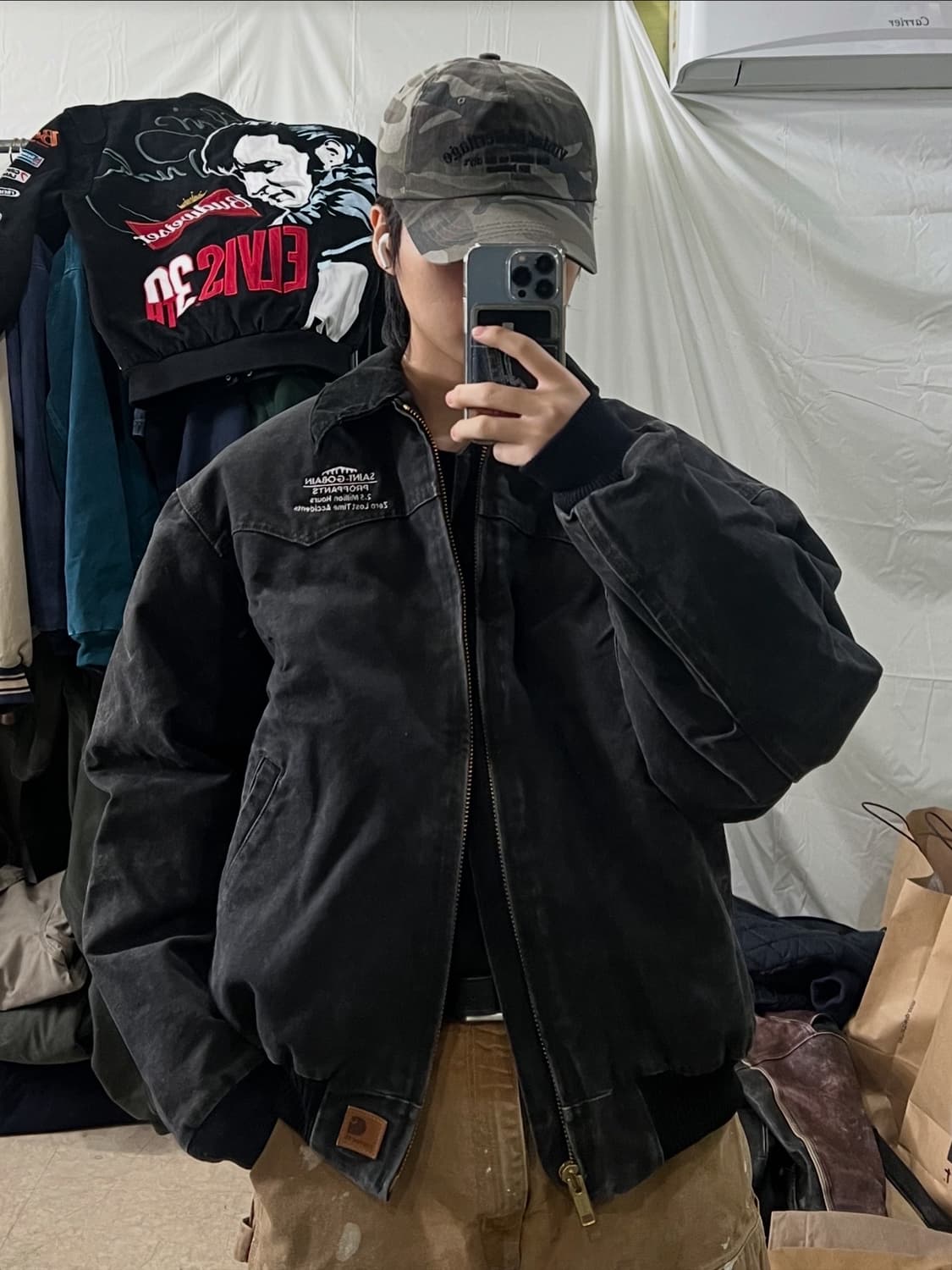 칼하트 J14 산타페 워크자켓 상품이미지3