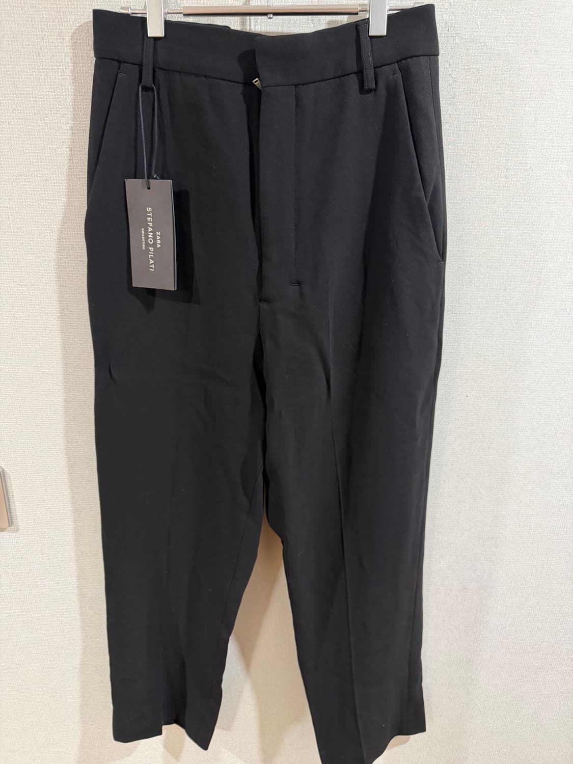 자라 x 스테파노 필라티 슬랙스 블랙  상품이미지3