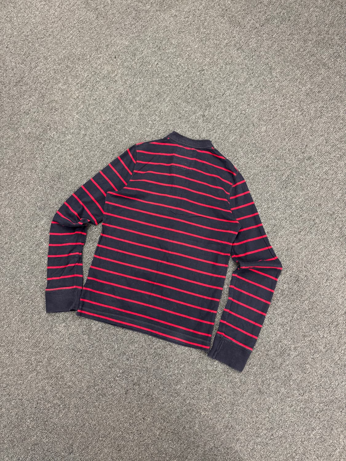 홀리스터 빈티지 y2k 여성 스트라이프 헨리넥 롱슬리브 상품이미지4