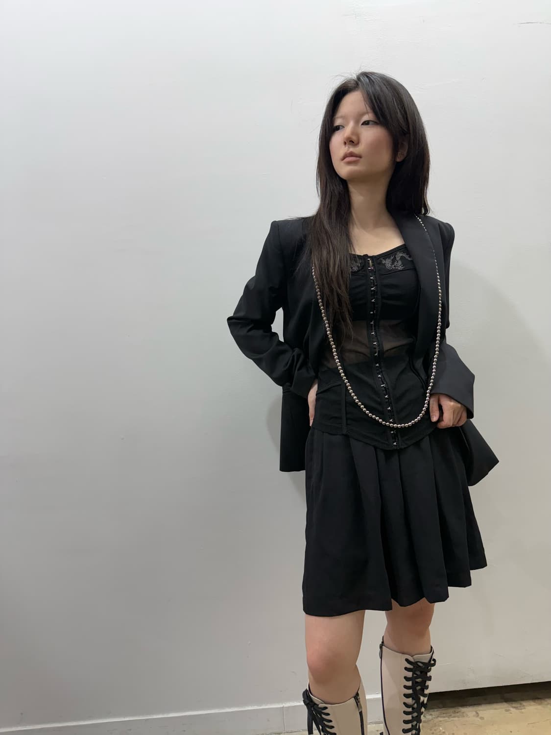 꼼데가르송 트리콧 숏타입 팬츠 상품이미지1