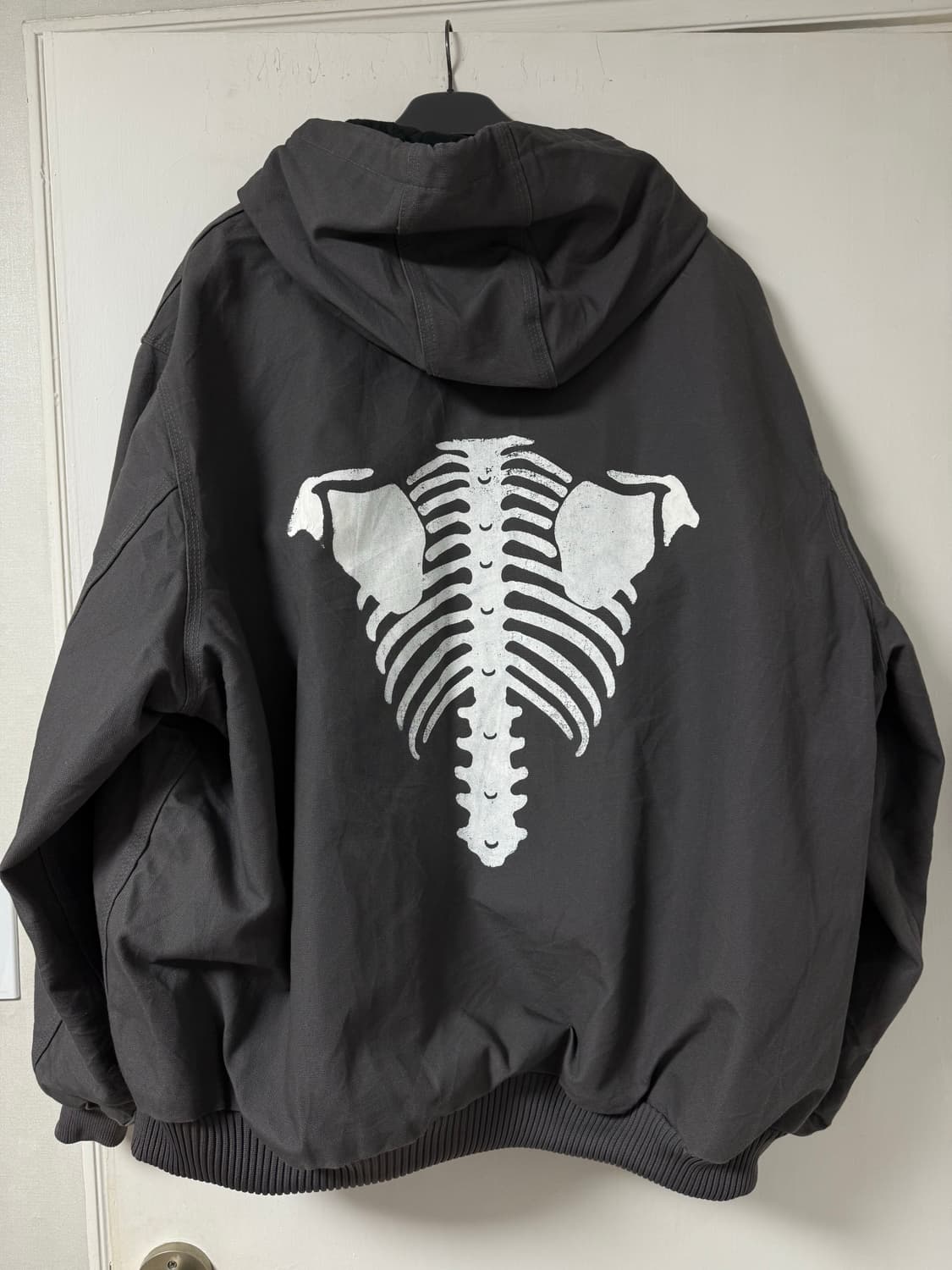 칼하트 본 커스텀 워크 후드 오버핏 봄버자켓 상품이미지4