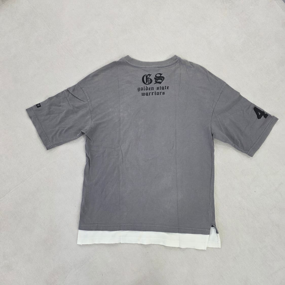 [S] NBA 로고 레이어드 반팔티 0220J 상품이미지2