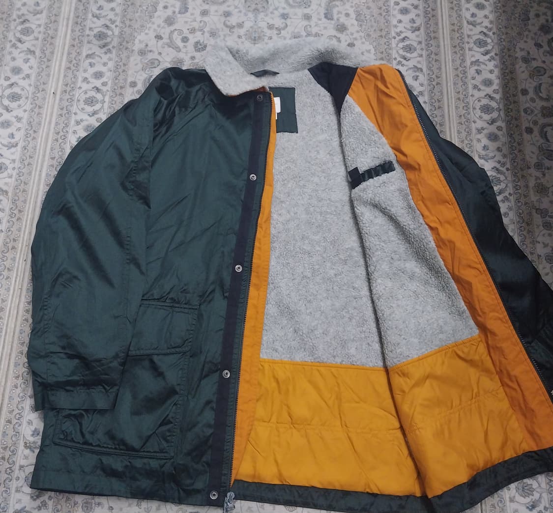 90s 올드스쿨 나이키 스우시 파카 (안쪽후리스) L 상품이미지4