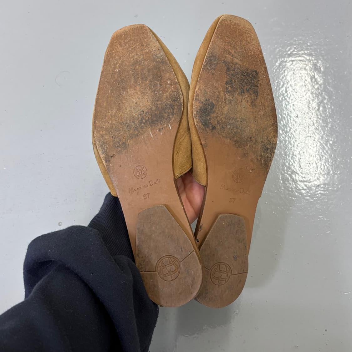 37 미시모두띠 스웨이드 뮬 0306E 상품이미지6