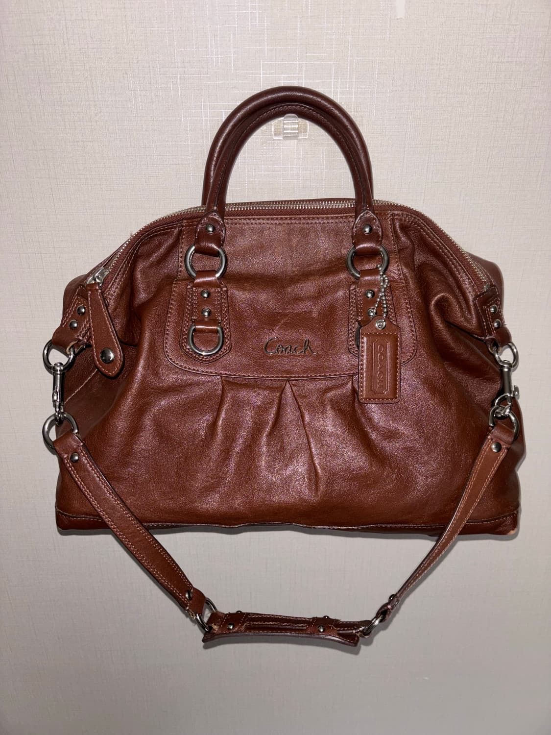 🚨연말세일🚨Coach Brown shoulder bag 상품이미지1