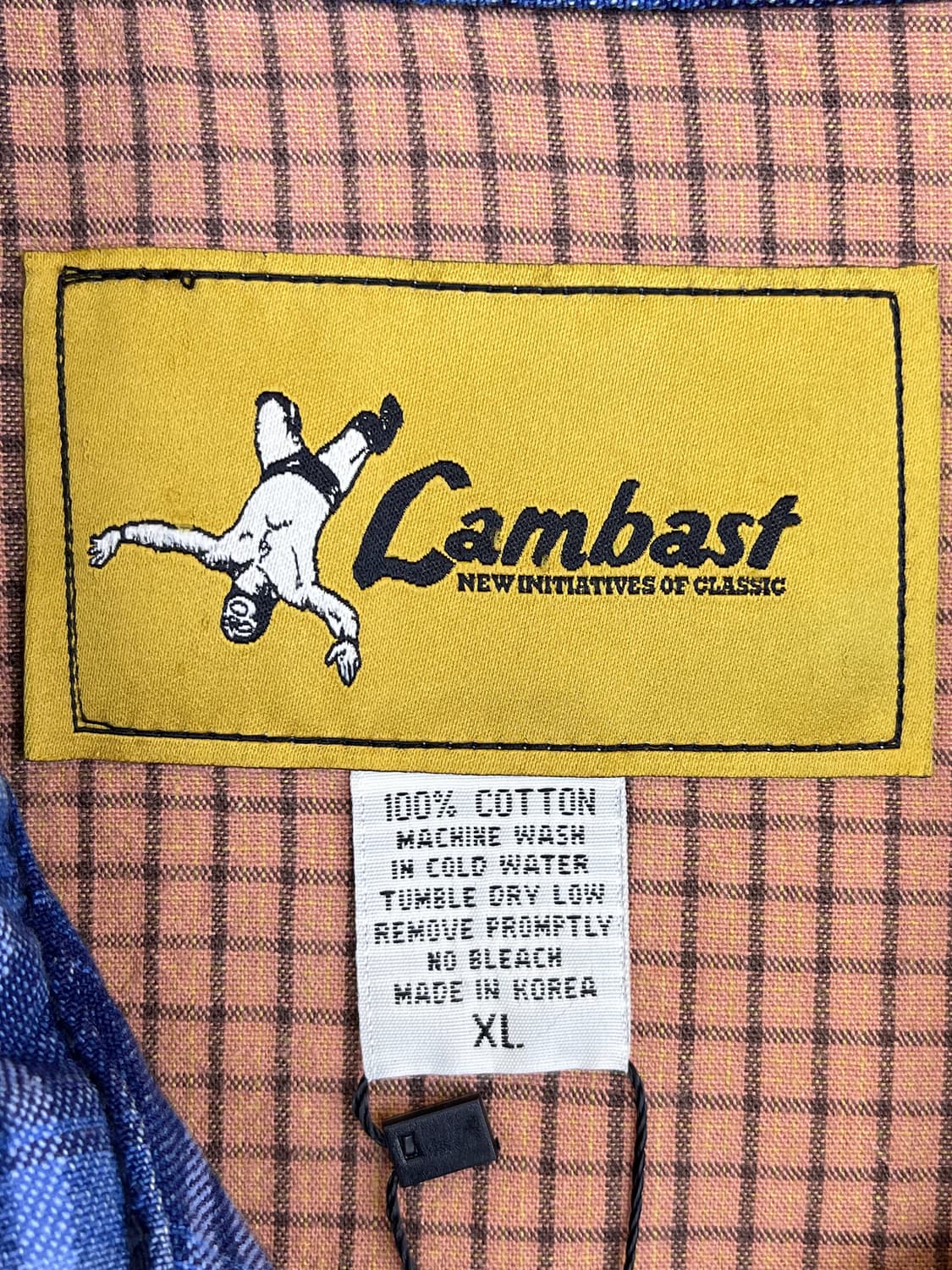 Lambast 오일 램 체크 집 자켓 상품이미지10