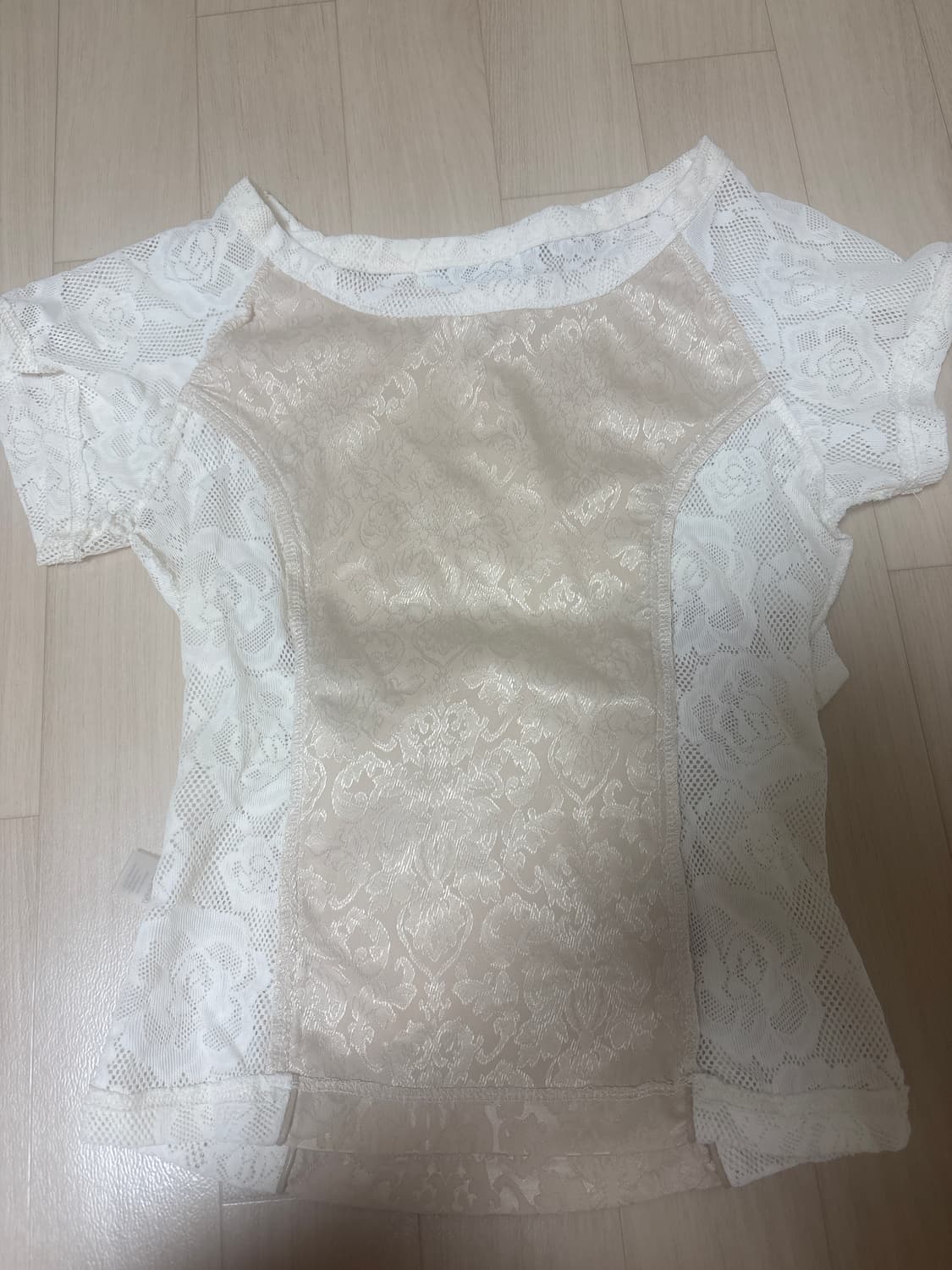 2000아카이브 단종 LACE PIPING TOP 2사이즈 상품이미지1