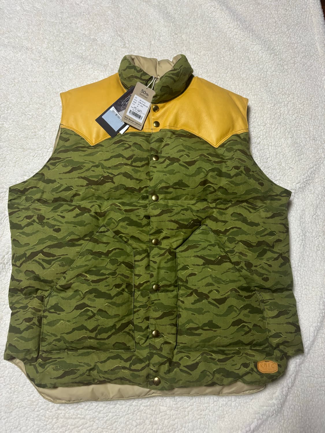 나이젤 카본 x 로키 마운틴 페더베드 패딩 베스트 / 카모 / 46(L) 상품이미지4