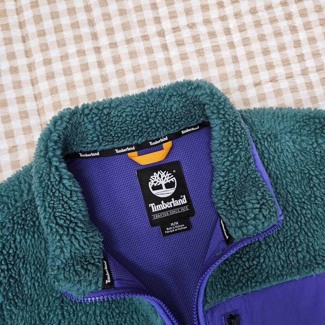 팀버랜드 오버핏 플리츠 집업자켓 남자100 상품이미지2