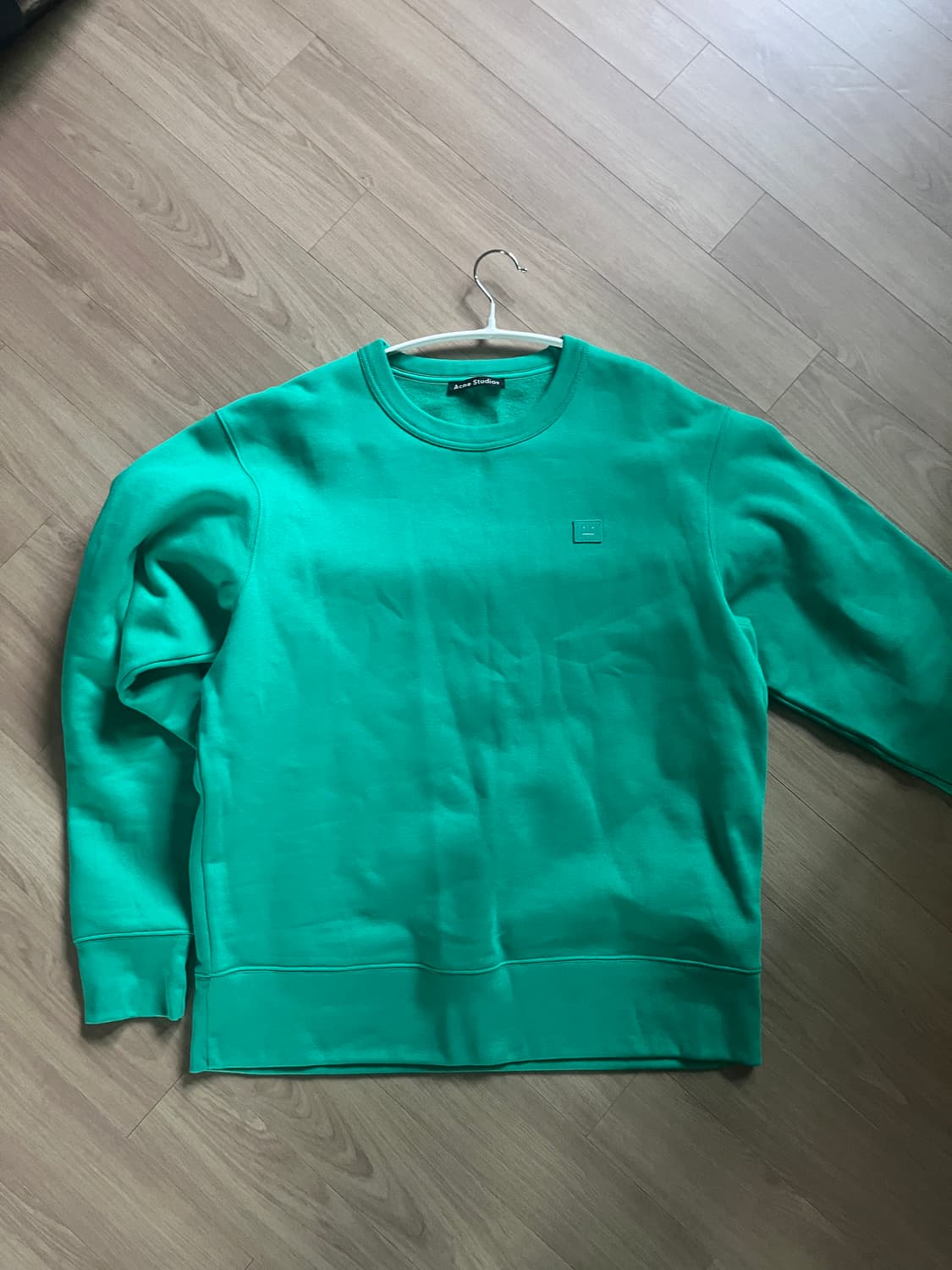 아크네스튜디오 페어뷰 맨투맨 그린 XL 상품이미지1