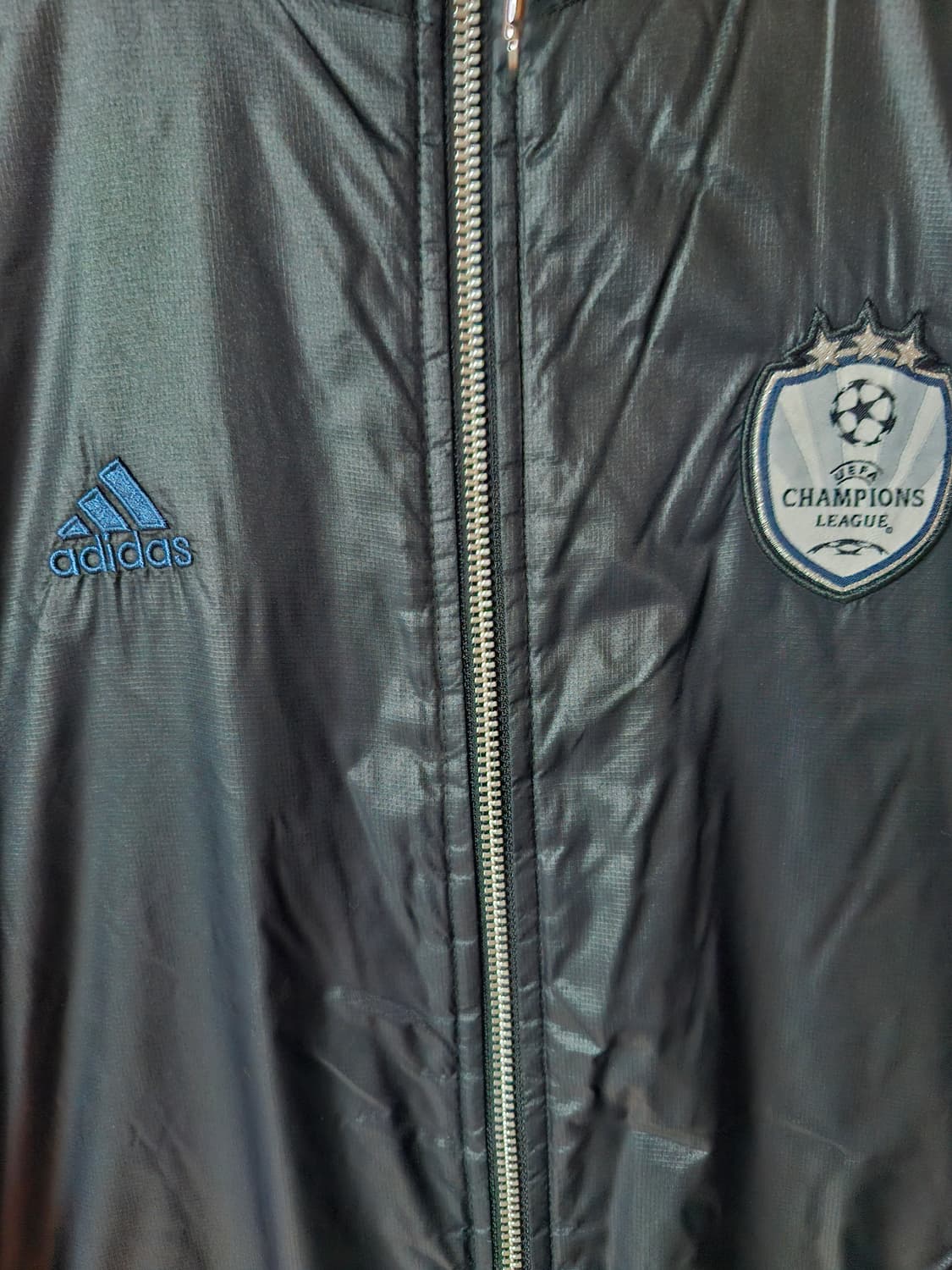 아디다스 챔피언스리그 나일론자켓 블랙 95 (실측95~100) 상품이미지3