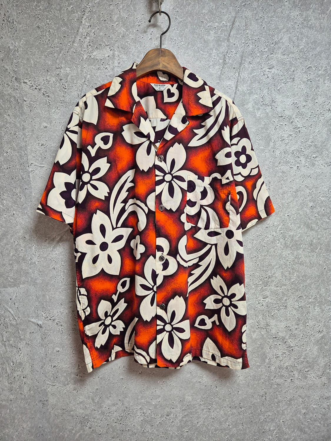 빈티지 하와이안 셔츠(Made In HAWAII) 상품이미지1