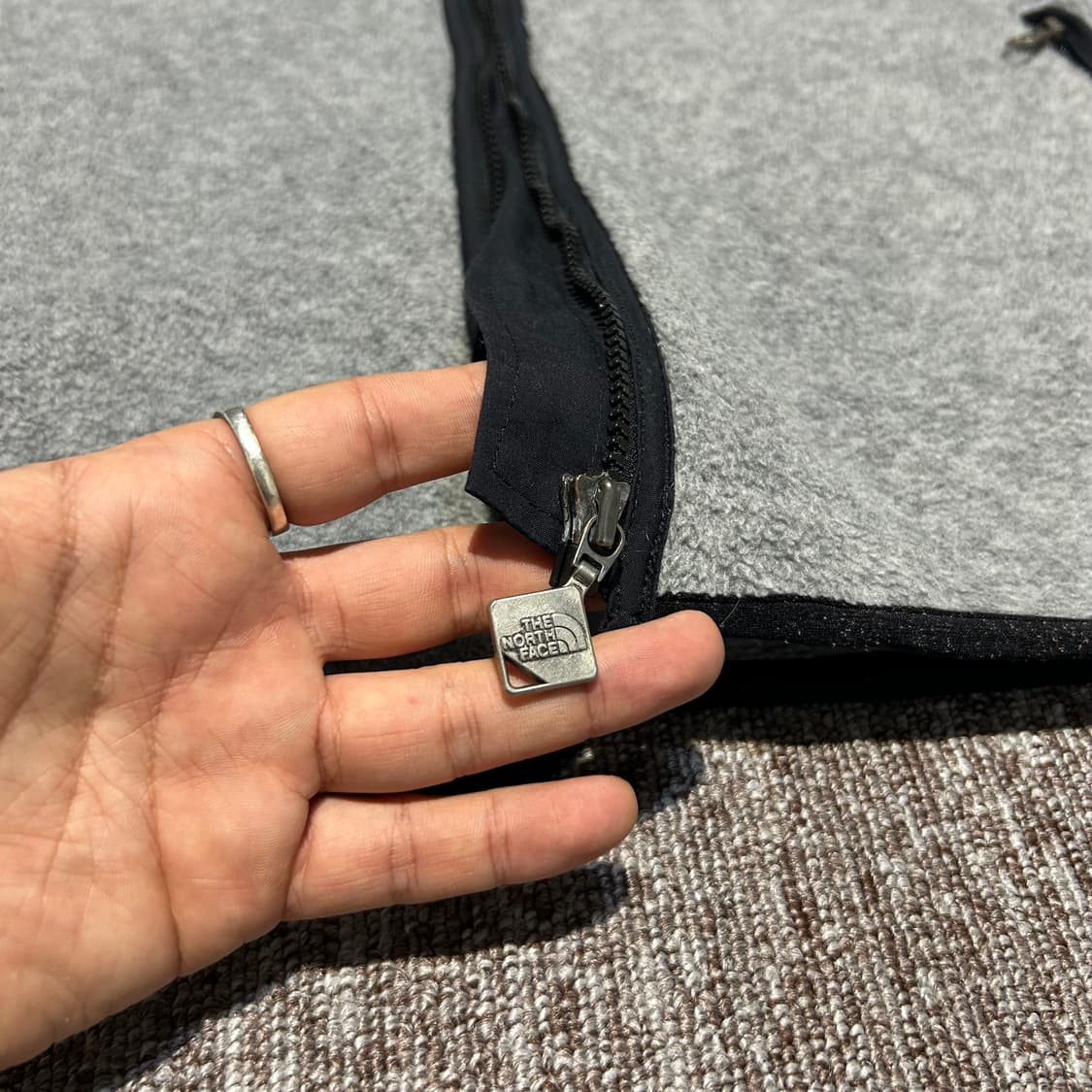 L) 노스페이스 일본판 팔로고 플리스 후리스 집업 상품이미지9